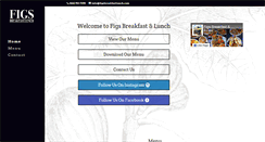 Desktop Screenshot of figsbreakfastlunch.com